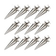 thumbnail image 1 of Cone Nail Silver Alloy 20Pack For DIY Decoration Art Making Leather Crafts Clothes Making, 1 of 8