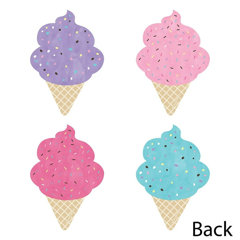 Big Dot of Happiness Scoop Up the Fun - Ice Cream Cone - Lawn