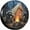 Raccoons Camping, variant on Cute Beaver Spare Tire Cover for Rv SUV Trailer Truck Camper,Funny Tire Cover Waterproof Wheel Protectors for Camping Outdoor Travel,Universal Fit