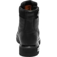 thumbnail image 5 of Harley-Davidson Men's Chipman Black or Brown Motorcycle Boots D93492 D93493  BLACK, 5 of 6