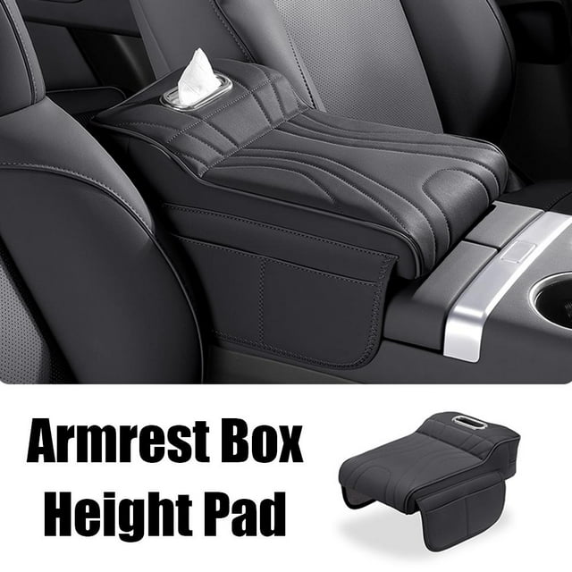 PU Car Center Console Armrest Box Heightening Elbow Support Pad