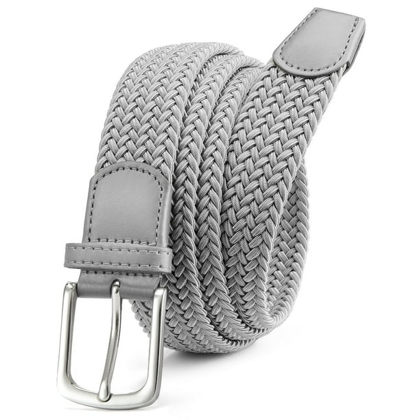 Cinturón elástico CHAOREN para hombre - Cinturón de golf elástico trenzado