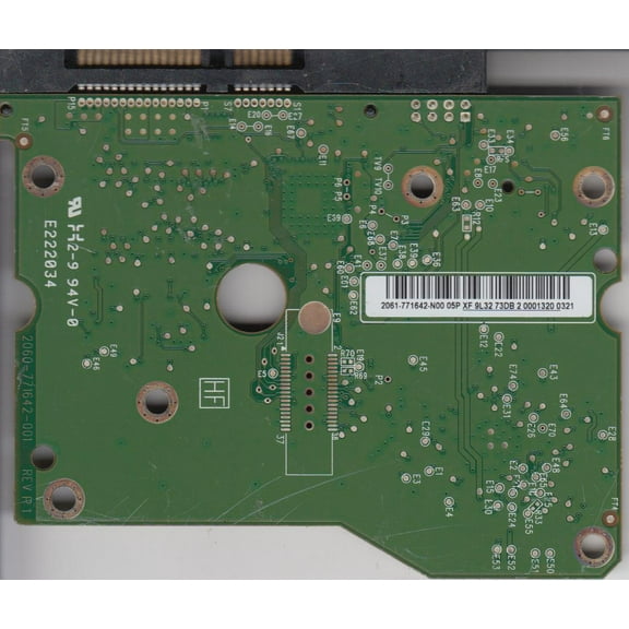 WD20EVDS-63T3B0, 2061-771642-N00 05P, WD SATA 3.5 PCB