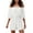 White, variant on Rompers for Women Solid Color Romper Casual Off Shoulder Strapless Shorts Jumpsuits (White, S)
