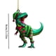 thumbnail image 3 of Xihbxyly Colgante de Dinosaurio, Adorno para Árbol de Navidad, Bonito Diseño de Coche, Material Duradero, Decoración Festiva para El Hogar, Fácil de Colgar, Idea de Regalo Única, 1 Pieza En Caja de R, 3 of 3
