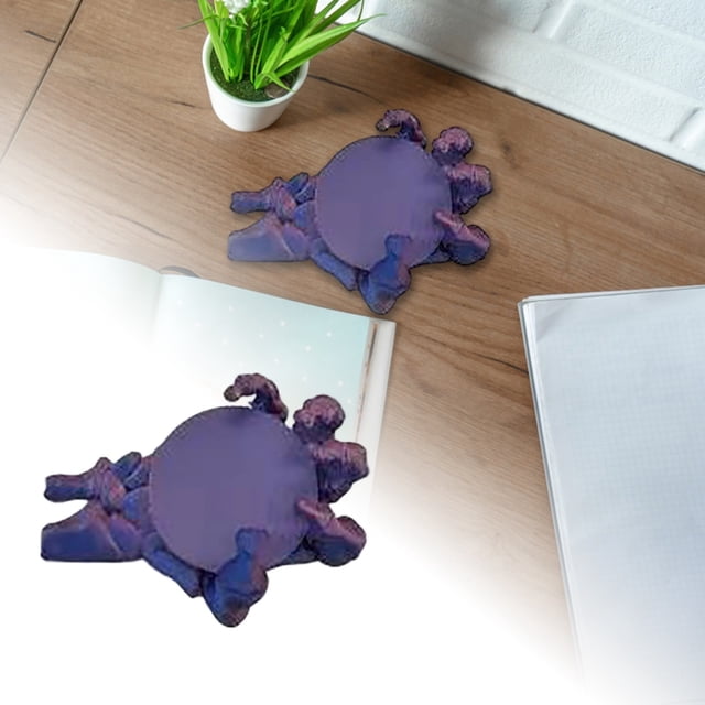 TIELUTT Absorbant pour Boissons Non Protecteurs Napperons Modernes pour Salle à Manger Lavable Réutilisable Tissu à Carreaux Chargeur Napperons Ronds Tapis Sarcelle Table Haute Ensemble de Table à Manger Napperons pour Table de Salle à Manger r