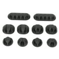 thumbnail image 2 of Desk Cable Clip, Multipurpose Strong Tension Elastic Wire Management  For Beauty Equipment For Office For Home Black, 2 of 8