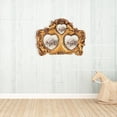 thumbnail image 3 of Marco de fotos de estilo Retro, soporte decorativo para fotos, marco de fotos de familiar en relieve para colgar en pared para decoración, 3 of 8