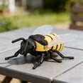 thumbnail image 6 of Moocorvic 2 Pcs Realistic bee Wind-up with Interactive Head and Tail, Movement Mechanical Insect Models for Educational Play Indoor Outdoor Use April Fool's Day Favors and Bug, 6 of 9