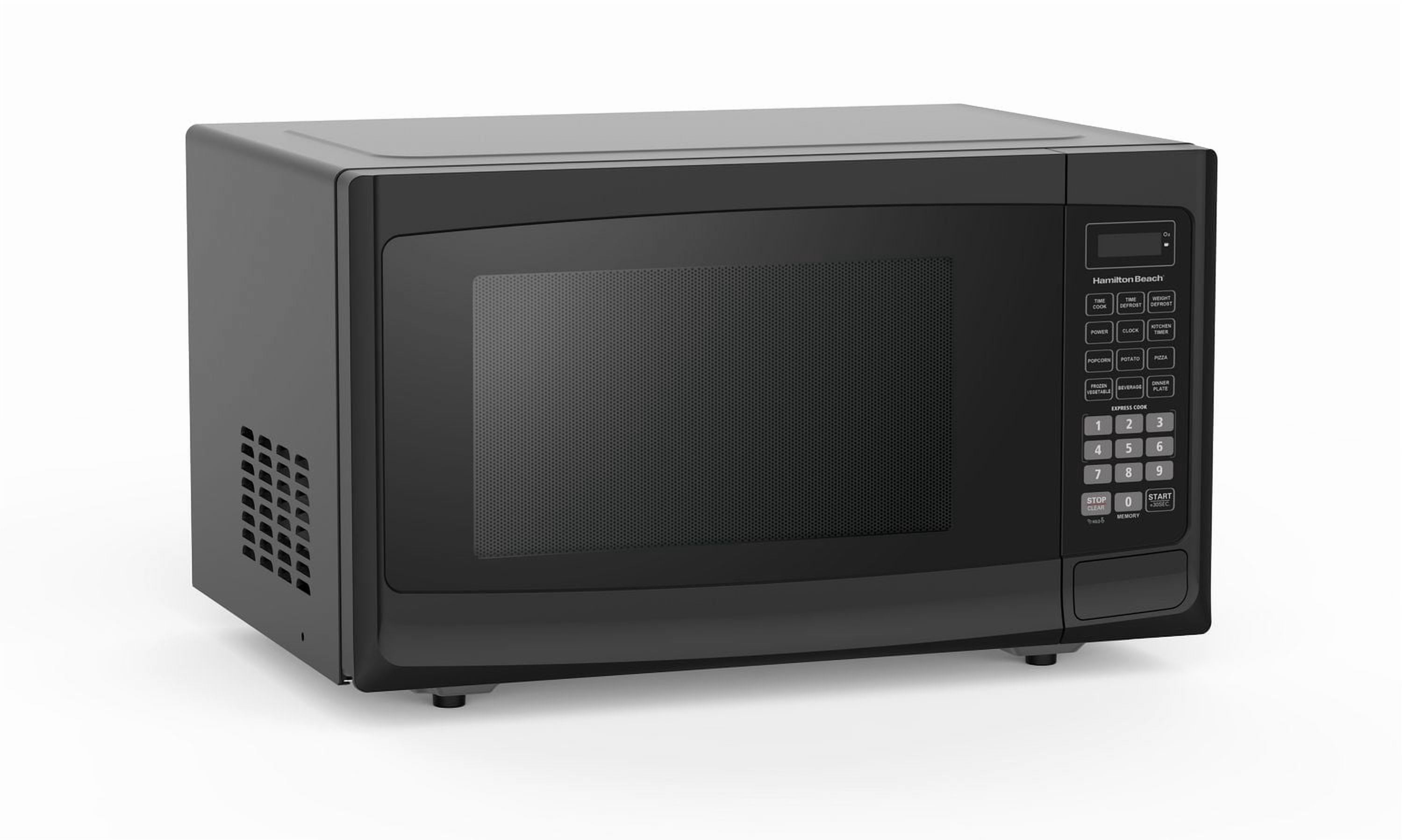Hamilton Beach 1.1 Cu. ft. Compact Microwave, Black