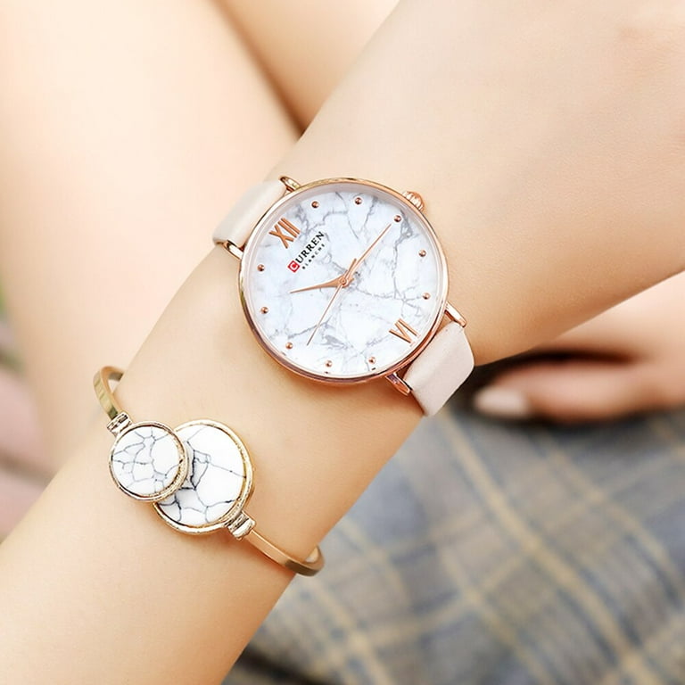 Ladies on sale marble watch