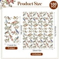 thumbnail image 2 of 100 Pcs Vintage Floral Bird Paper Napkins Disposable Hand Towels for Bathroom, 3 Ply Watercolor Spring Bird Guest Napkins Decorative for Kitchen Dinner Birthday Anniversary Wedding (Retro Flower Bird, 2 of 14