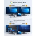 thumbnail image 3 of Adaptador de estación de acoplamiento USB C a HDMI dual MOKin para Windows, 3 of 6