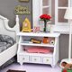 thumbnail image 4 of KAKOWELY Muebles de madera en miniatura, armario de almacenamiento en miniatura, armario de decoración en miniatura, 4 of 5
