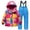 21 Blue, variant on guisaled Kids Heated Jacket and Snow Bibs 2 Piece Snow Suits Usb Charging Camo Hooded Windproof Waterproof Insulated Ski Suits