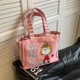 thumbnail image 3 of Bolso de lona versátil de gran capacidad con dibujos animados periféricos de animación de Snoopy Charlie Brown, lindo bolso de mano Kawaii, bolso de hombro, regalo, 3 of 5