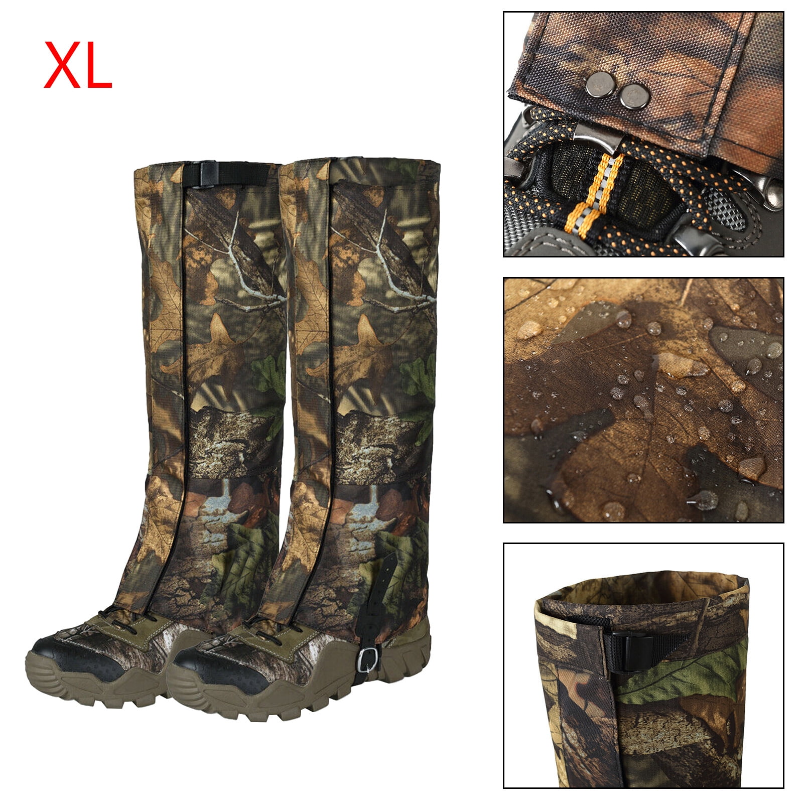 2x Camo Outdoor Hiking Hunting Snow Waterproof Boots High