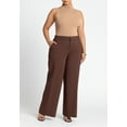 thumbnail image 4 of ELOQUII Women's Plus Size The Ultimate Stretch Wide Leg Pant, 4 of 6
