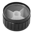thumbnail image 2 of 2X Bouton de Commande de Volume en Aluminium Noir pour Amplificateur, 2 of 3