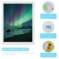 thumbnail image 3 of Diamond Art Kits for Adults - Northern Lights Over Ocean Coast 5d Diamond Painting for Adults, Diamond Art for Adults Beginners, Frameless Diamond Painting Kits for Adults for Home Wall Decor, 3 of 7