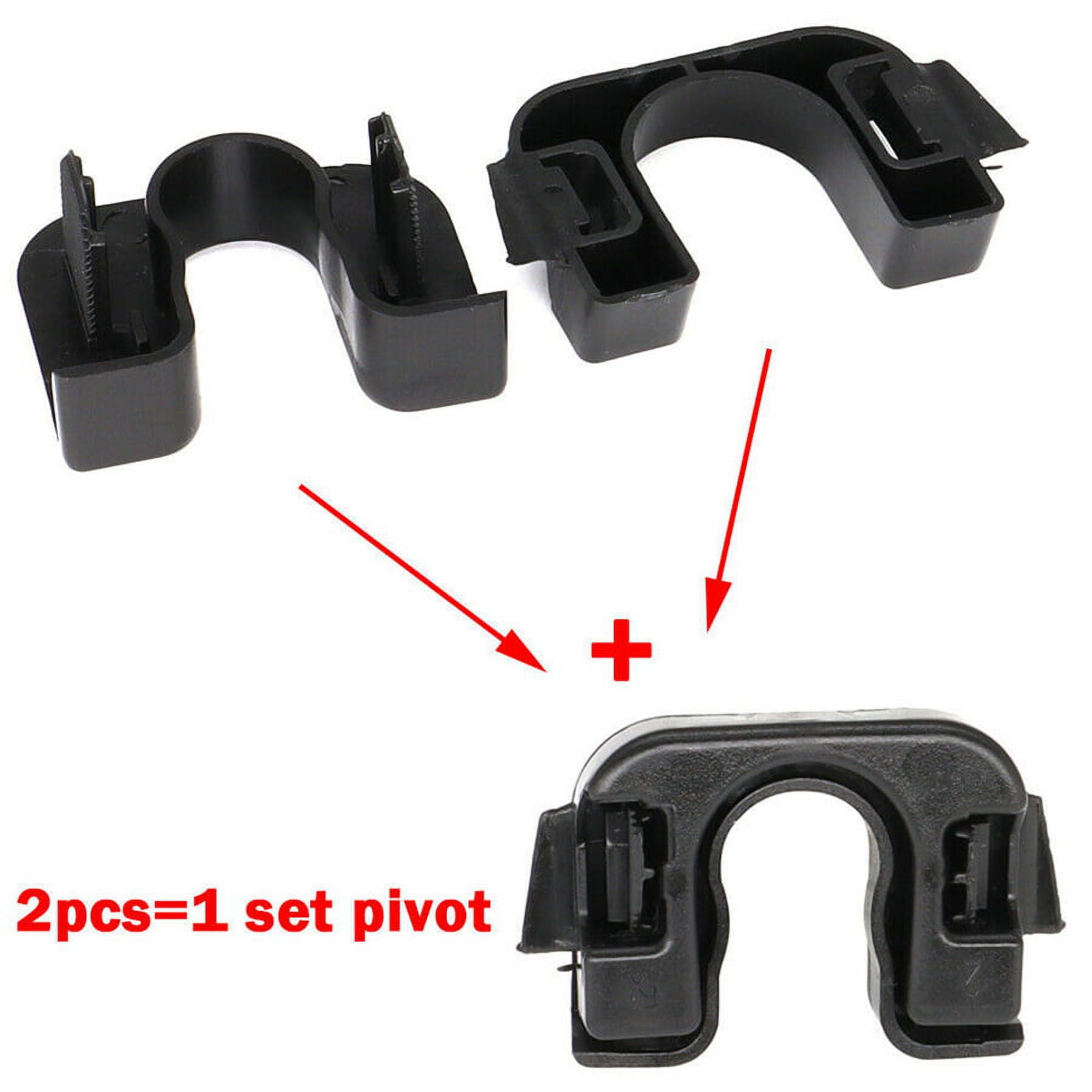 4Pcs Rear Parcel Shelf Clips Rear Boot Retaining Bracket For