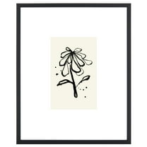 SAFAVIEH Wild & Free 16 in. x 20 in. Framed Wall Art, Ivory/Black