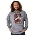 thumbnail image 3 of Cool Urban Popeye Talk is Cheap Men Big & Tall Graphic Hoodie Brisco Brands 2X, 3 of 5