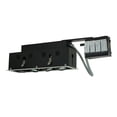 thumbnail image 1 of Jesco Lighting MGR1650-4EBB Four-Light Double Gimbal Linear Recessed Fixture Low Voltage - Black, 1 of 1
