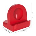 thumbnail image 4 of Cargador Silicona Con Soporte para Reloj Galaxy Watch6/6 Classic/5/5pro() Rojo, 4 of 9
