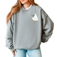 thumbnail image 2 of Boo Ghost Goose - Women's Graphic Sweatshirt, 2 of 16