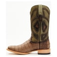 thumbnail image 3 of Tanner Mark Men's Exotic Caiman Tall Western Boot Broad Square Toe Brown 8 D(M) US, 3 of 7