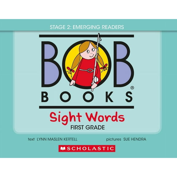 Bob Books Bob Books - Sight Words First Grade Hardcover Collection of 10 Stories Decodable Phonics Stories, Ages 4 and Up, Kinderg, (Hardcover)