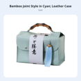 thumbnail image 2 of Abbraccia Caja de regalo de cuero, bolsa de lujo para mooncakes, empaque elegante tipo bolso, eventos empresariales, regalo festivo, 2 of 6