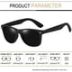 thumbnail image 4 of Gafas de sol Joopin Square Polarizadas con protección UV400 negro/rosa, 4 of 6