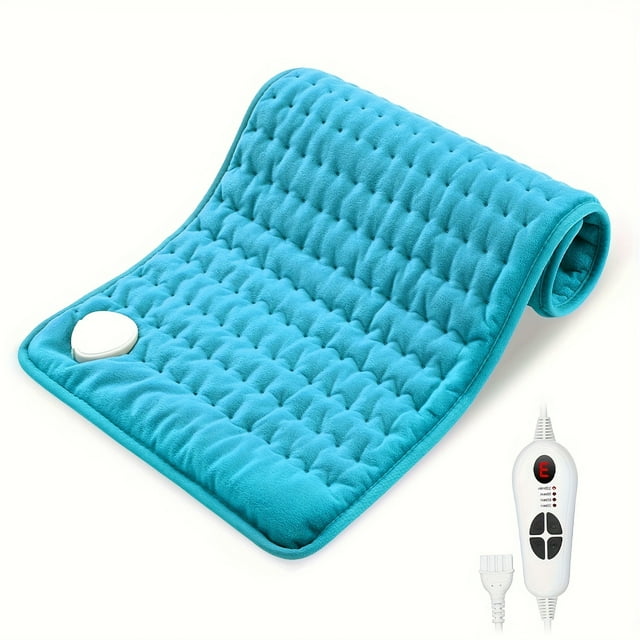 MesaSe Heating Pad-12‘‘×24‘‘Electric Heating Pads for Back Neck Abdomen Moist Heated Pad for Shoulder knee Hot Pad for Arms and Legs Dry&Moist Heat & Auto Shut Off