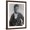 Brown Frame, variant on Art.com Outlaw Jesse James Portrait Photograph Art Print by Lantern Press, White Frame Wall Art, 23" x 29"