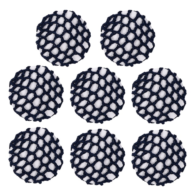 8 Pcs Filets à Cheveux pour Femmes Ballet Danse Patinage Crochet Couvre-Chignon Couvre-Chef