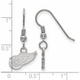 thumbnail image 2 of NHL Detroit Red Wings Sterling Silver Extra Small Dangle Earrings, 2 of 5