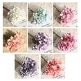 thumbnail image 7 of 1 Bundle Silk Hydrangea Autumn Vase for Home Decor Christmas Decorative Wedding Bridal Bouquet Wall Set Artificial Flowers Decor, 7 of 7