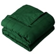 thumbnail image 1 of Manta con Peso Bare Home 17 Libras para Adultos 60 x 80 Sarga de Algodón de 210 Hilos Verde Bosque, 1 of 7