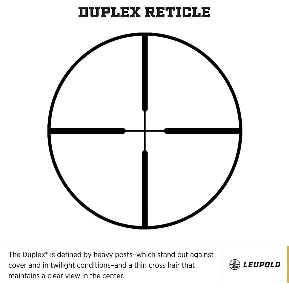 LEUPOLD VX-3HD 3.5-10x40 1in CDS-ZL Duplex Riflescope (180617)