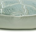 thumbnail image 1 of Decorative Blue 14"x14" (35x35 cm) Sqaure Throw Pillows, Jacquard Quilted & Embrodiery Throw Pillows For Couch, Geometric Pattern Modern Style - Gabrielle, 1 of 2