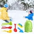 thumbnail image 1 of DPTALR Neige Boule Clip Maker en Forme de Neige Sable Moules Outil Hiver Neige Jouets Kit, 1 of 8