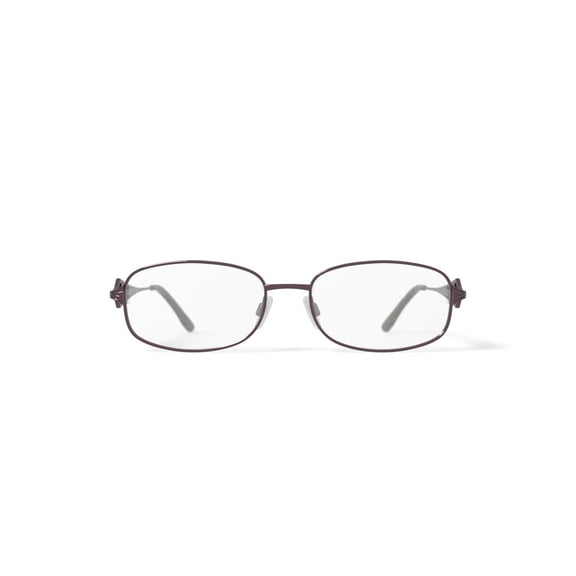 Sophia Loren Women's M247 Rectangular Prescription Eyeglasses with Case, Brown