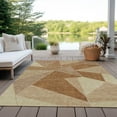 thumbnail image 5 of Addison Rugs Chantille Indoor/Outdoor Transitional Geometric Paprika Washable Rectangle Rug, 5' x 7'6", 5 of 5