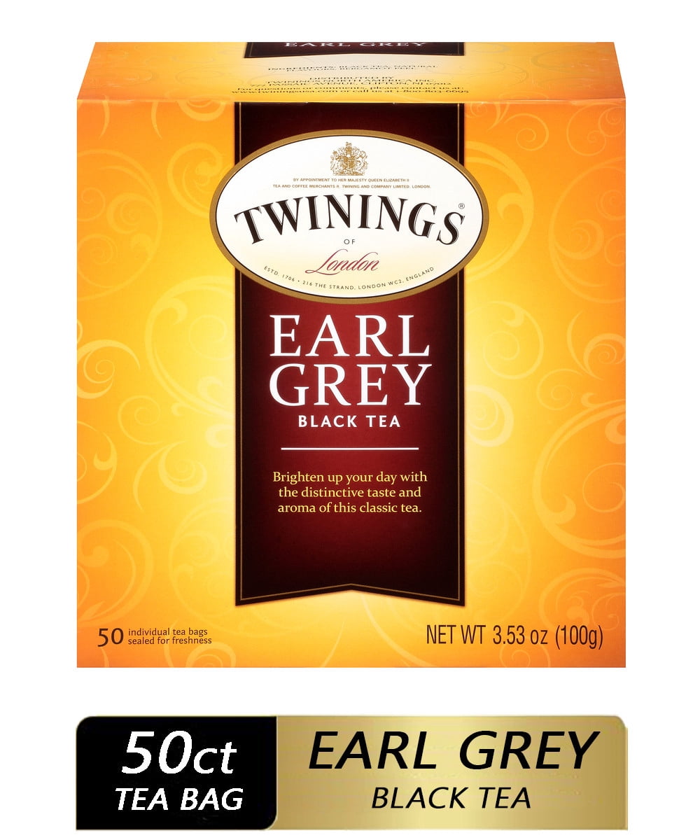 Twining Tea Earl Grey Tea 50 Bag - Pack Of 6