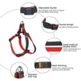 thumbnail image 5 of Arnés de correa para perros, conjunto de collar ajustable, chaleco vaquero con correa para mascotas para perros pequeños, medianos y grandes, correa para gatos y mascotas para entrenamiento de caminat, 5 of 5