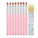 thumbnail image 1 of FULINJOY Juego de 11 pinceles para decoración de uñas, bolígrafo de pintura de gel UV, pincel para pintar flores de uñas, pincel de diseño de pintura de uñas con gradiente de gel, pinceles para deline, 1 of 5
