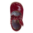 thumbnail image 6 of Josmo Girls Mary Jane Dress Shoes Bow Detail Infant Toddler, Red Patent, Size: 3, 6 of 7