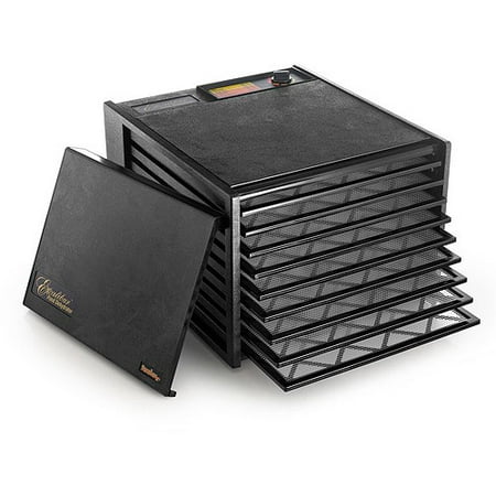 Excalibur 9-Tray Food Dehydrator with Adjustable Thermostat, in Black (3900B)